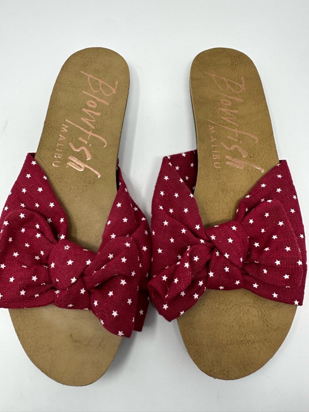 Blowfish Star Bow Slide Sandals